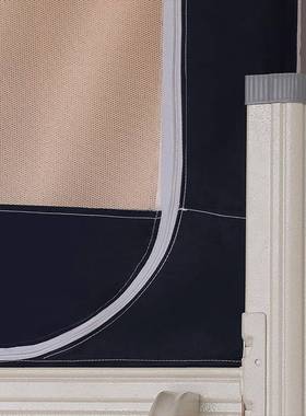 床帘上铺生宿舍蚊帐09m下铺U型ISV拉学含不锈钢.支架学生宿舍链专