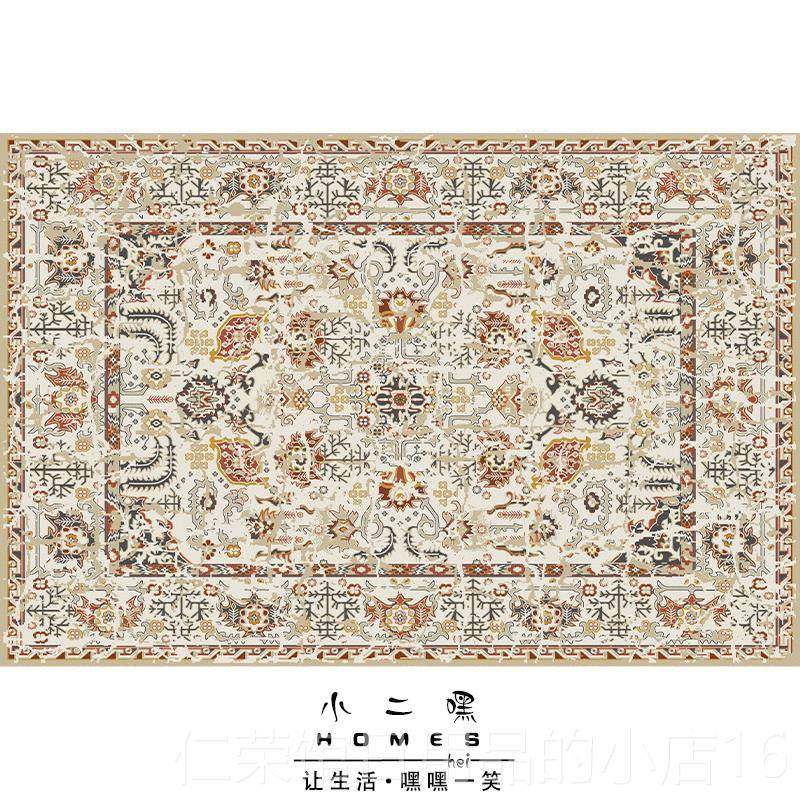 正品加厚仿羊绒地毯式复古族风客厅茶几毯洛哥卧民美室床边毯土耳