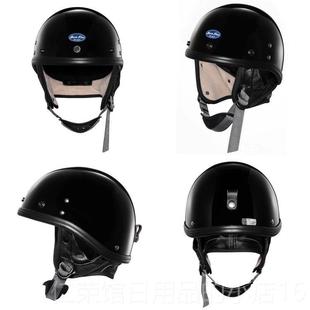 Shory半夏季 覆古小盔盔体60哈雷机头车盔男女款 bornfree日t式 正品