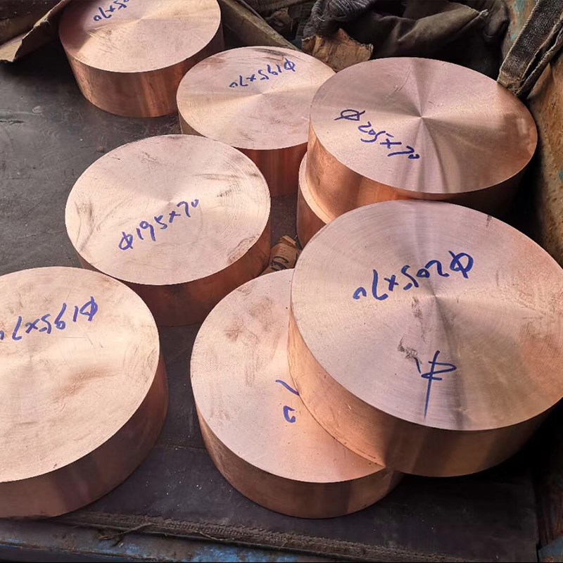 紫铜板国标T2紫铜棒耐磨锡磷铜板 10-1锡青铜板铬锆铜板铍钴铜板