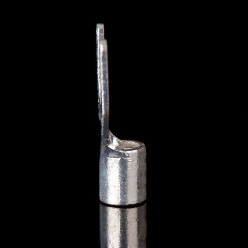 紫铜焊口 UT叉型裸端头UT- Y型接线端子U型铜端子镀银 1000只