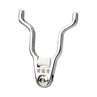 大物羊角头不锈钢滑轮支架头滚轮鹿角架杆头巨物飞竿前叉炮台配件