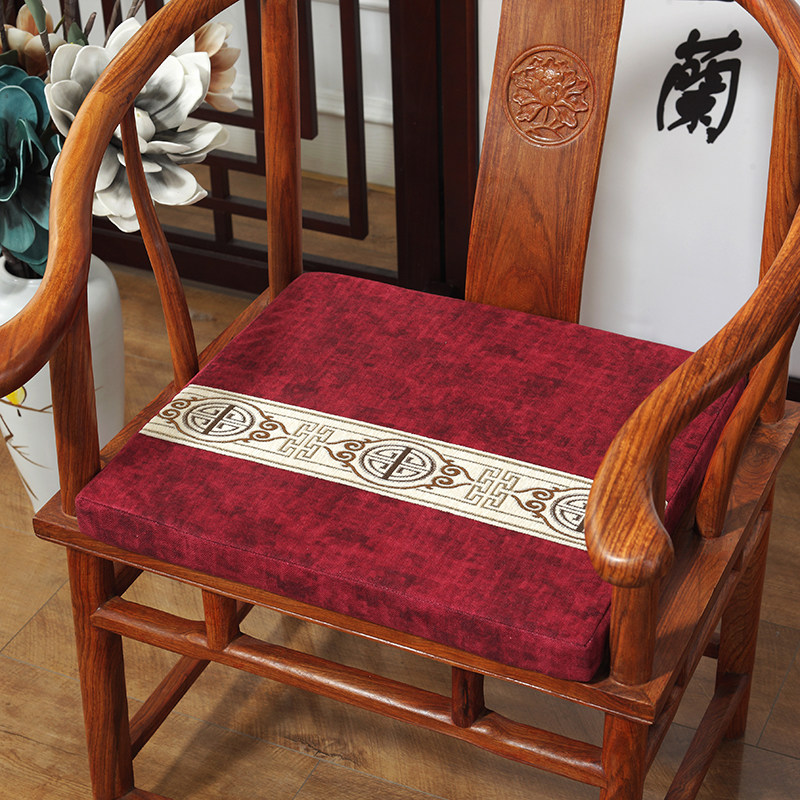 红木椅子坐垫圈椅垫太师椅管帽椅坐垫椅子垫太师椅垫实木茶椅坐垫
