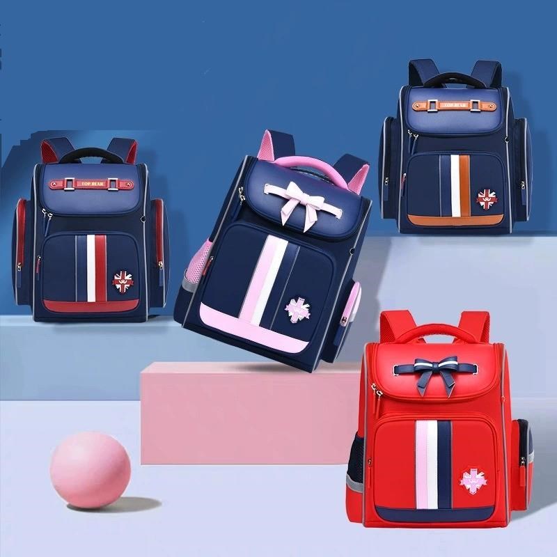 一年级书包男孩小学生减负护脊超轻大容量儿童轻便男生多功能英伦