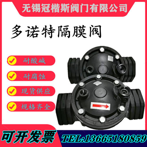 以色列多诺特隔膜阀DN32DN40DN50DN65DN80 96-90 96-110 粘接丝口