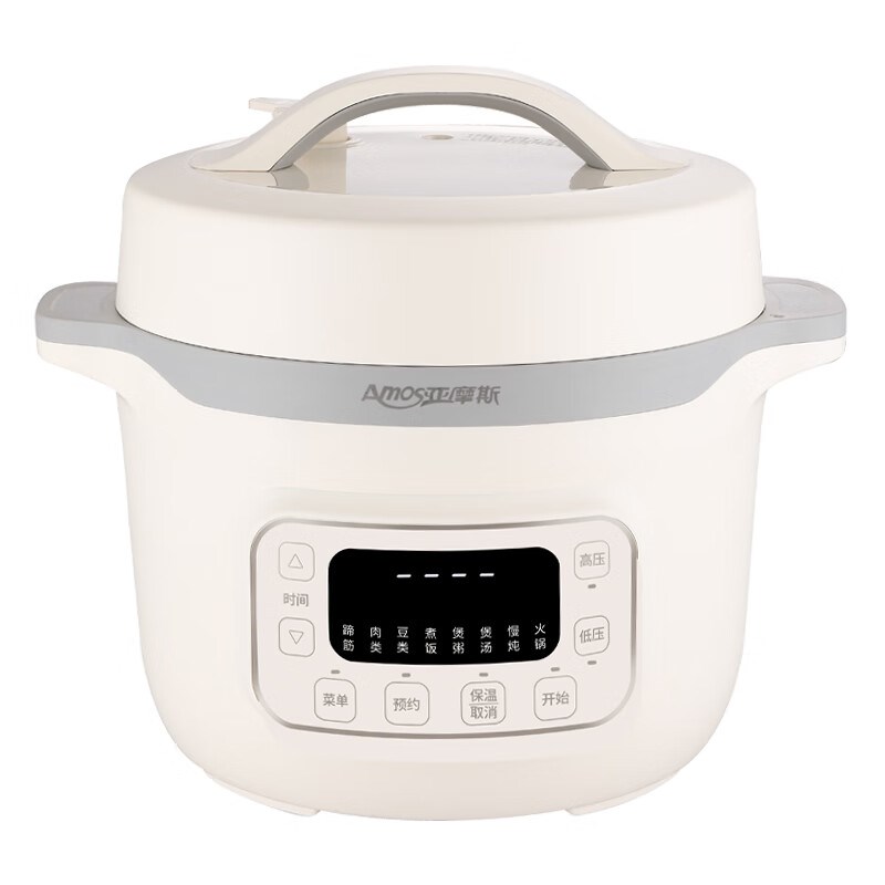 亚摩斯电压力锅纯钛内胆家用电饭煲多功能0无涂层智能电高压锅升