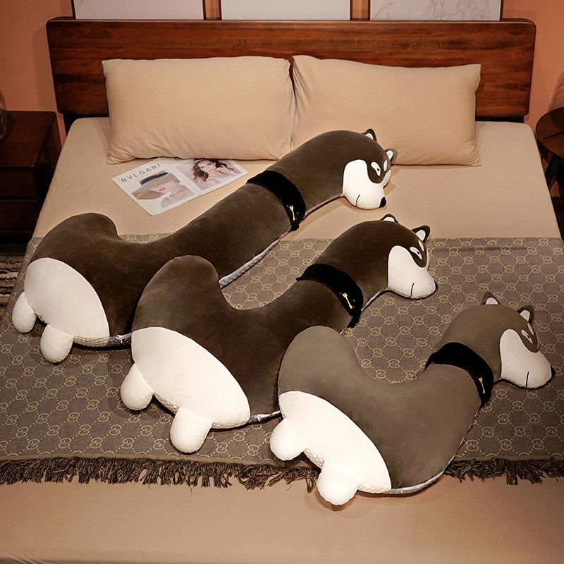 夏季冰丝抱枕女生睡觉床上侧睡夹腿枕头可爱床头靠枕长条枕男生款