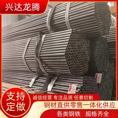 厂家q195/q235小口径黑退钢管10*0.510*1薄壁黑退家具管加工