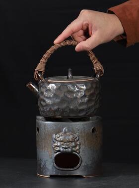 围炉煮茶炉套装陶瓷煮烧茶器烧壶炭火炉壶家用户FQ18168水茶外温