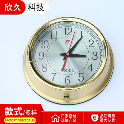 潜艇钟表 12小时船钟 石英船钟表SY5Q 航海计时仪器仪表船用