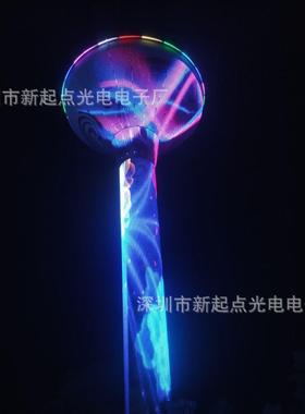 户外OFV防水H220四灯50柔性透像P屏新0媒体广告显示屏素LED网格屏