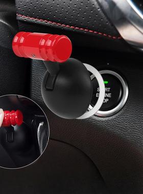 进式汽车点火开关启动启器一推键动改飞机操纵杆FGJDDJ54按钮装保