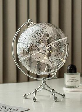 客意厅摆件装饰品轻仪奢风高档创透明球书桌卧室办ali-8012公地室
