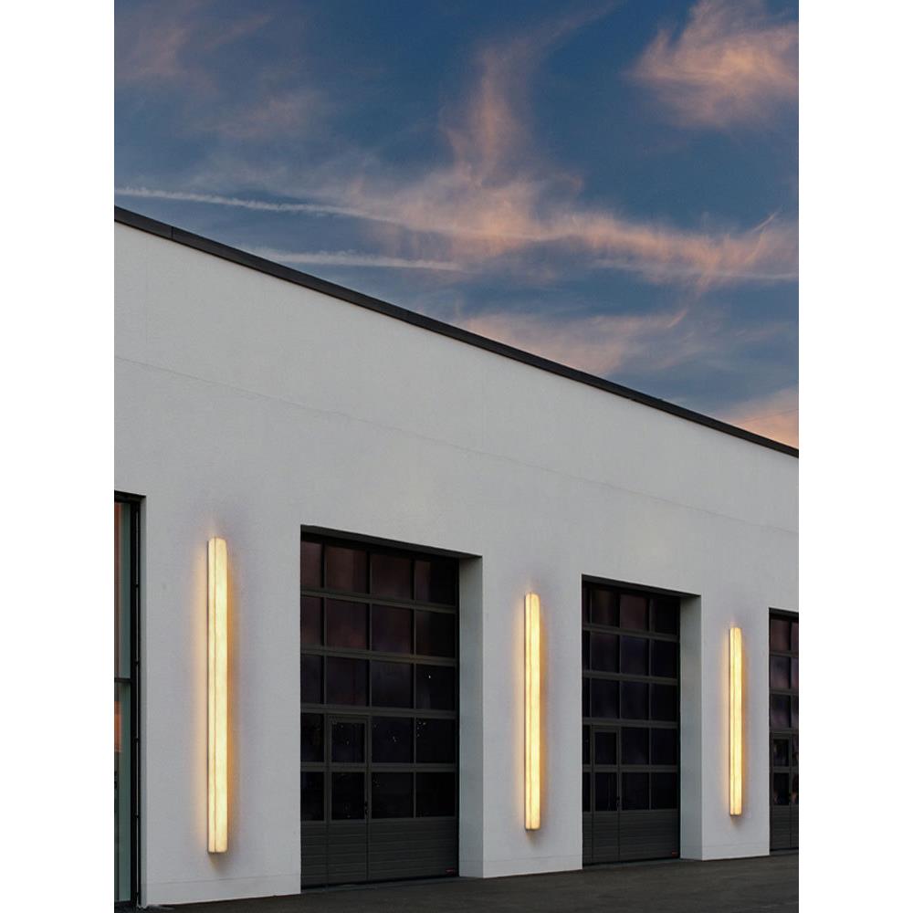 太壁阳能户外长条水仿云石长防条庭口院灯别墅大SW220035门墙灯室