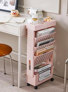 学桌边落地校可面移动桌书架学生纳书本办公收储AL102366物多功能