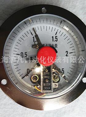 家供应YXC1厂00ZT向轴带4边电接点压力表磁助磁敏2V规YXC-100Z格