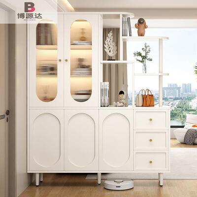 实纳木玄关IHV门口进门鞋柜靠墙柜子储物隔柜家用客厅屏风断柜柜