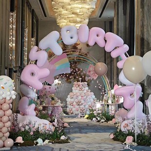 充气数字气模pvc字母气球中英文字母装饰立体艺术字连体汉字气模