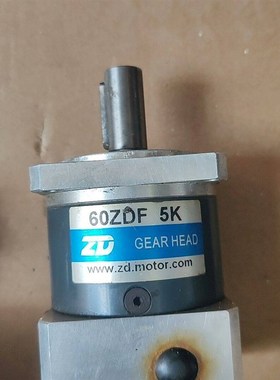 400W伺服电机精密行星减速机ZD中大60PLF5K实物拍摄