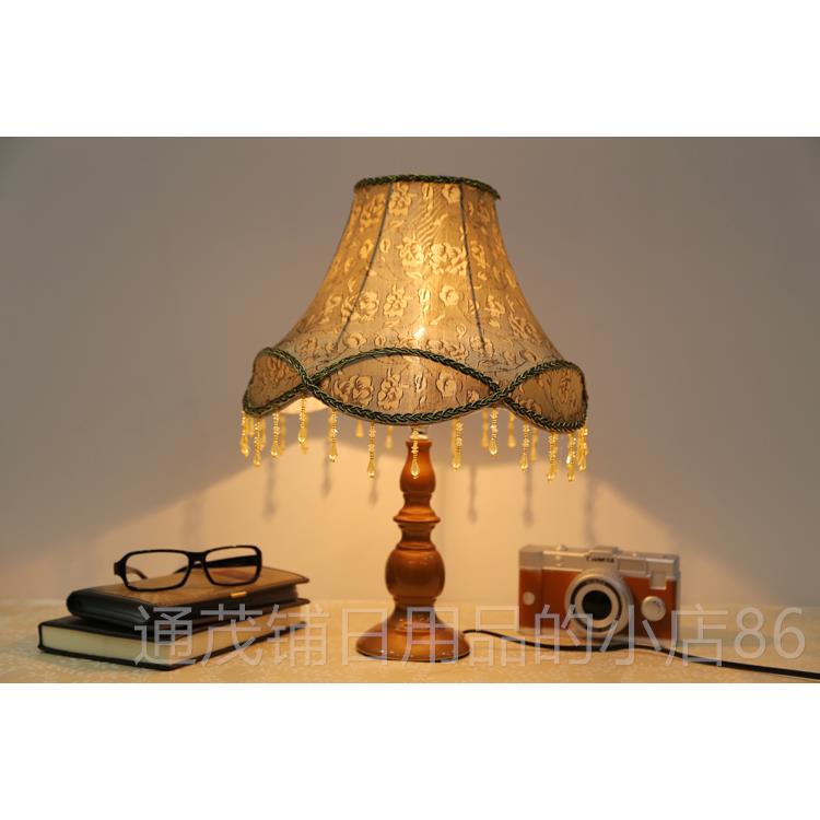 正品欧式约LED书房客厅卧室床头灯时尚晶创意装 水简饰节能台灯调