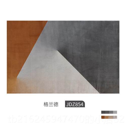 高档迪舍美地毯客厅意大利卧室简咖啡桌毯子斯堪的纳维约亚沙发地