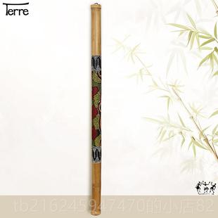 高档etrre德瑞雨棍竹制雨声棒拟模雨声乐器溪水音疗冥想心静拟声