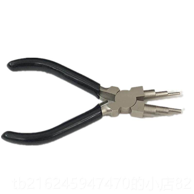 高档5功.5寸多6能合一圆嘴钳饰品簪子专用线钳簪娘工具珠宝钳迷绕