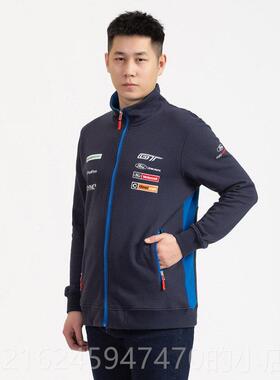 高档新款特4福S店工作服顾问女售前男白色长袖衣春秋卫款前台销售