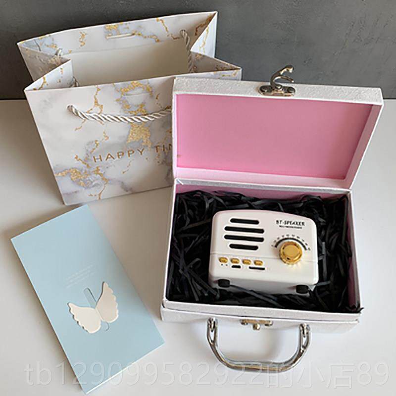 正品覆蓝牙L小音箱送女友闺蜜实用生日礼物O礼GO定制公司品古创意