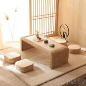 正品 简藤编榻榻米茶几阳台茶桌约矮桌日式 矮桌桌家用地组台合小桌