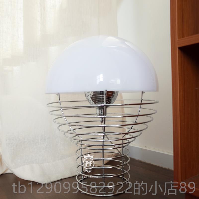 正品现北欧verpan台 摄影头装灯饰灯复古i货ns少女 卧室台灯床灯