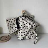 正品 mso日系文动艺小清新波h点覆古折叠自学伞生便携轻量木柄太阳