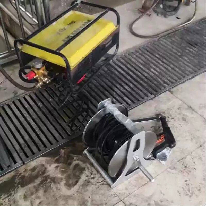 洗车机高压水管收纳架水管收卷器盘管器高压水泵洗车机收纳缠绕器