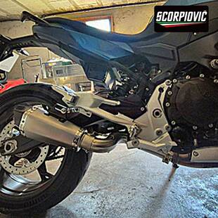 适用于宝马F00R托管改装排气F摩9900XR尾段F900碳纤排气管改装配