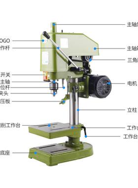 浙江菱SWJ-16SSWJ西攻丝机攻牙级机钻机台式工业小型离合器攻SWJ-