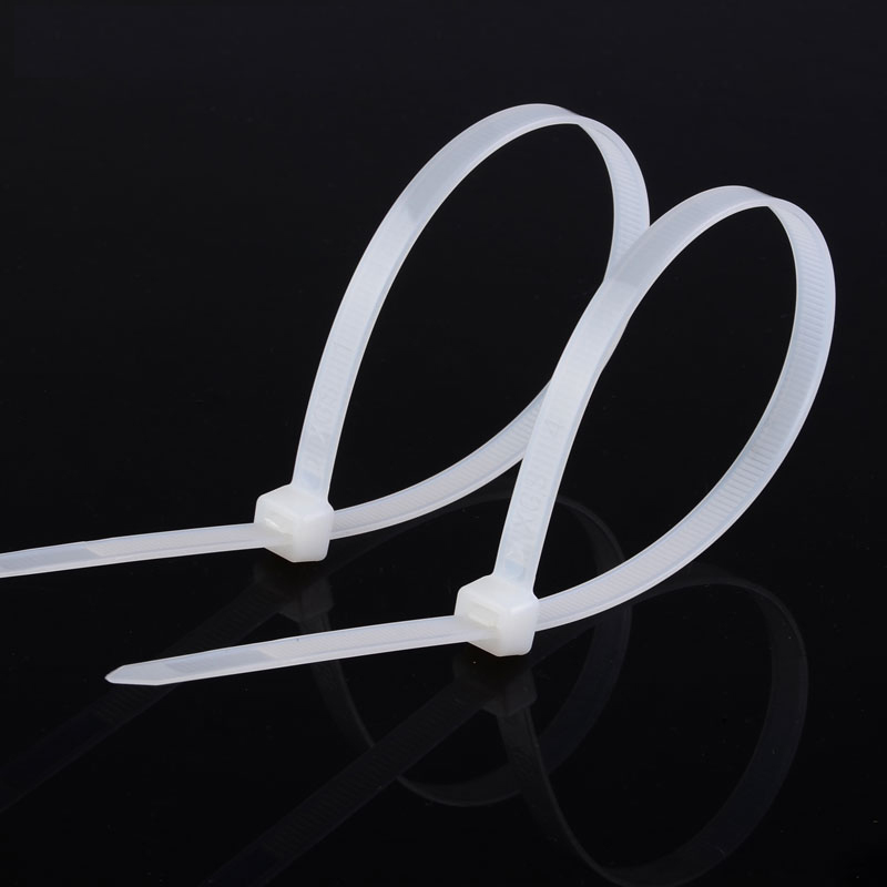 宗意扎带尼龙扎带8x0塑料扎带0mm长0条白色黑色扎带捆扎带