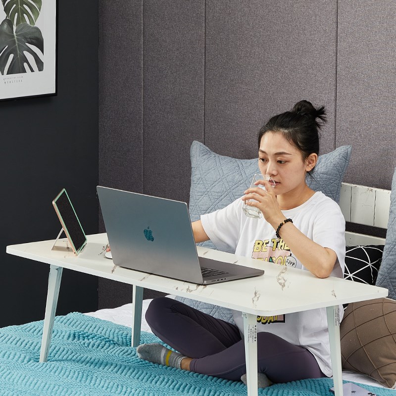 超大加长加宽宿舍床上电脑桌书桌大号学习桌折叠懒人桌床上小桌子