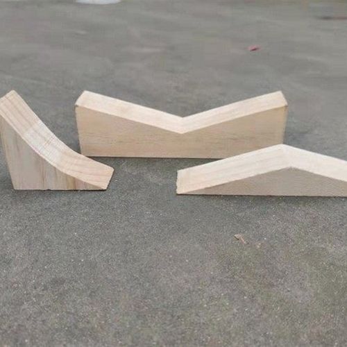 V 型木垫块异性垫木V型木块木质垫板木质垫木V型木板