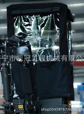雷沃20微挖车衣KOE雨小型挖掘机驾室保驶暖棚防风透车棚棚明罩折