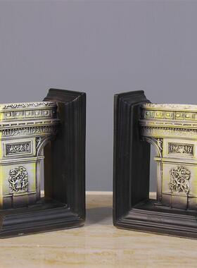 SD005欧样板间书软装饰品书靠式创意凯旋门立书建筑模型家居桌摆