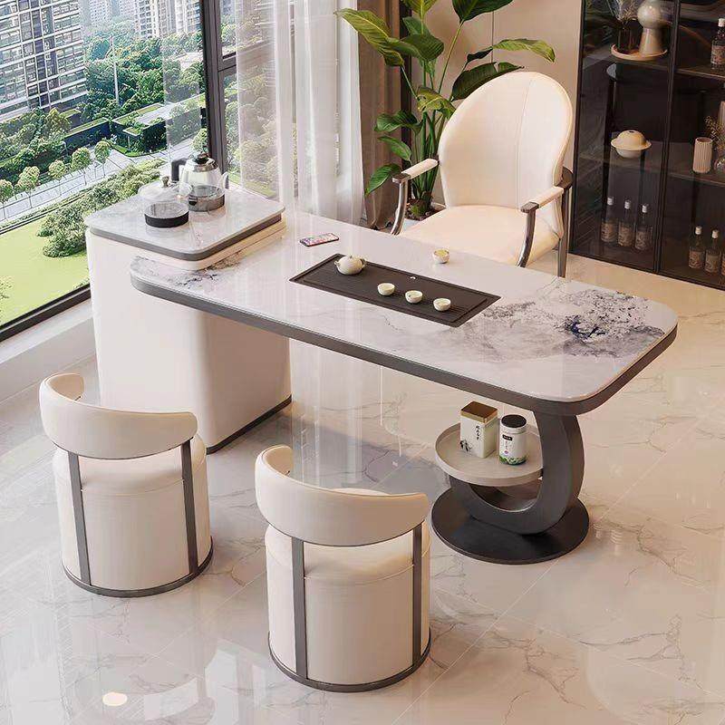 组岩板DDD茶桌椅合轻现代感阳烧水壶一体嵌入式奢办公家用台茶台,商业/办公家具,茶台/茶桌,淘宝优惠券,粉丝福利购,淘宝优惠卷