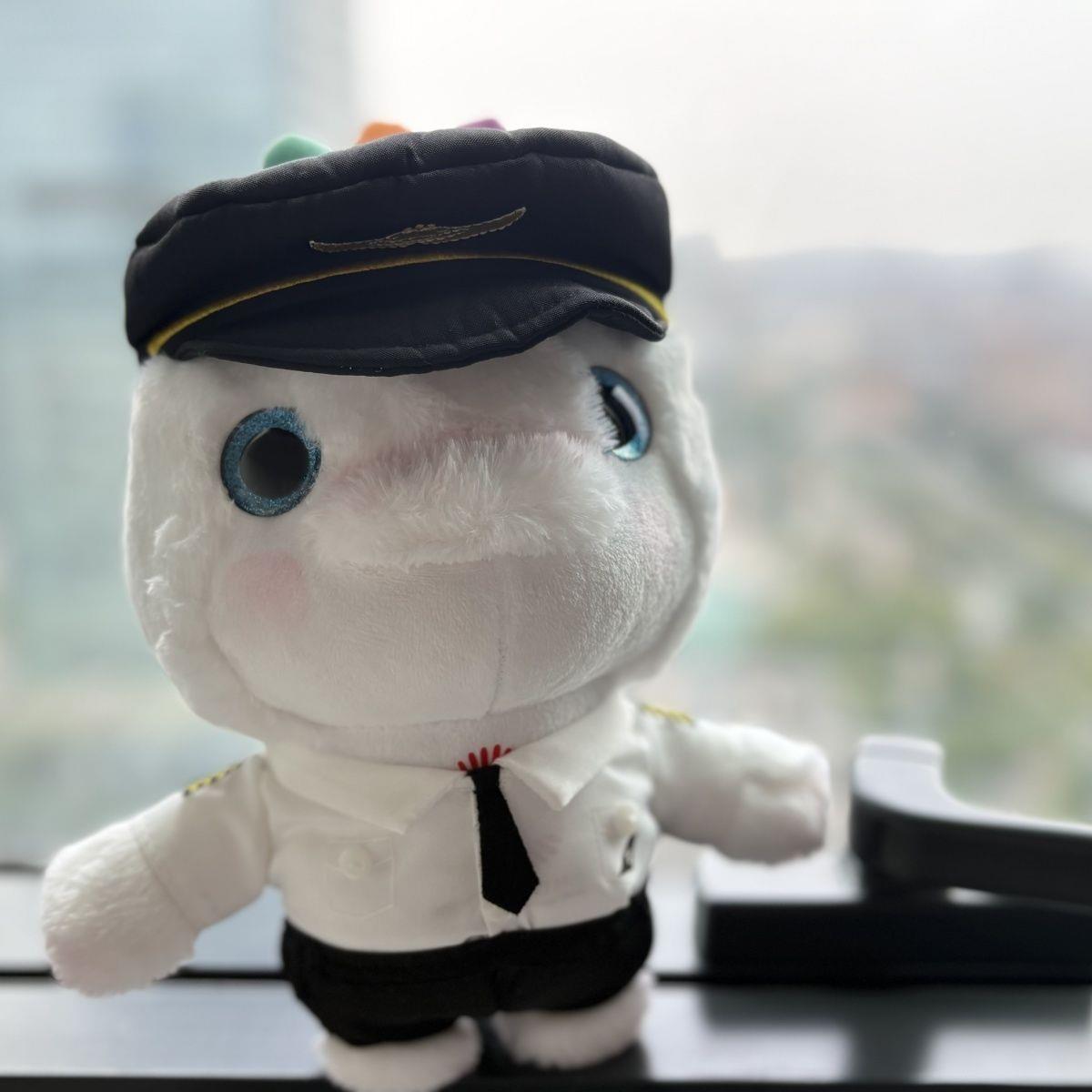 南航全会偶机长喜洋洋空姐乐PDD10070玩融融挂件运可爱全运会