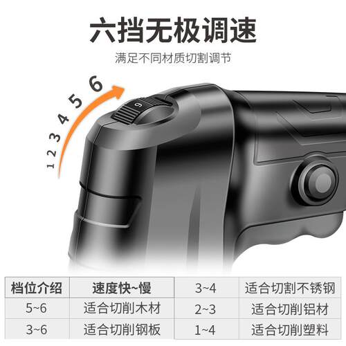 电动曲线木工7锯锯电锯家用木板切持具割机往复锯小型手木工工大