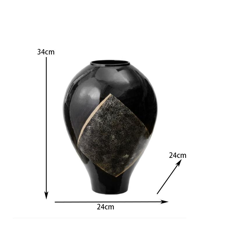 中别墅样板房间玄关现代PZ1130花花艺瓶装式饰品组合套装新搭配软