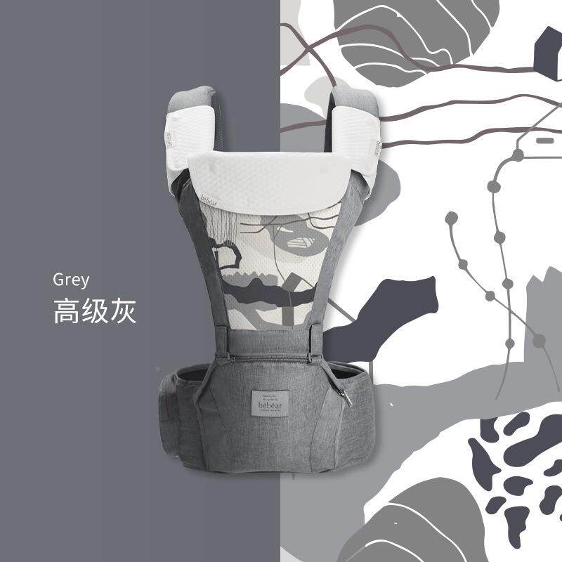 儿抱抱熊S01747婴背腰带儿童凳前1背后背儿童背带