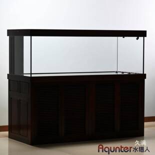 人养水缸精版 龙鱼缸1s底10074596滤鱼猎缸中实木南美水超白G5带养