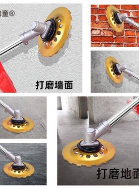 电动除锈机彩钢瓦铁地锈打磨机持KOG面水泥地地坪磨机除锈打手麦