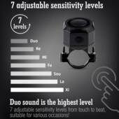 无SF32R线车辆防盗报器家警动用自行车报警器布免线震警报器