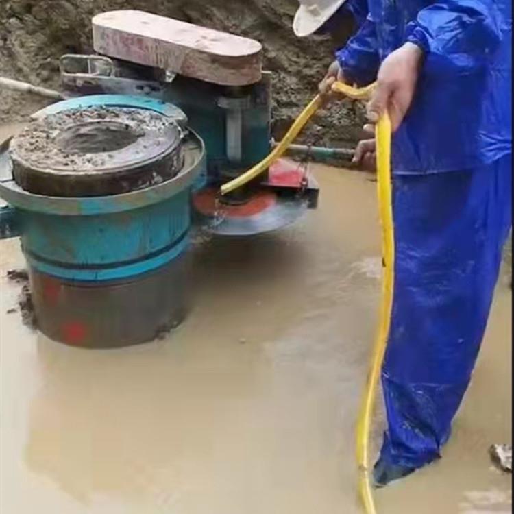 切截桩机00电型动电线杆5手推式600型装机空心797桩锯切机桩工切