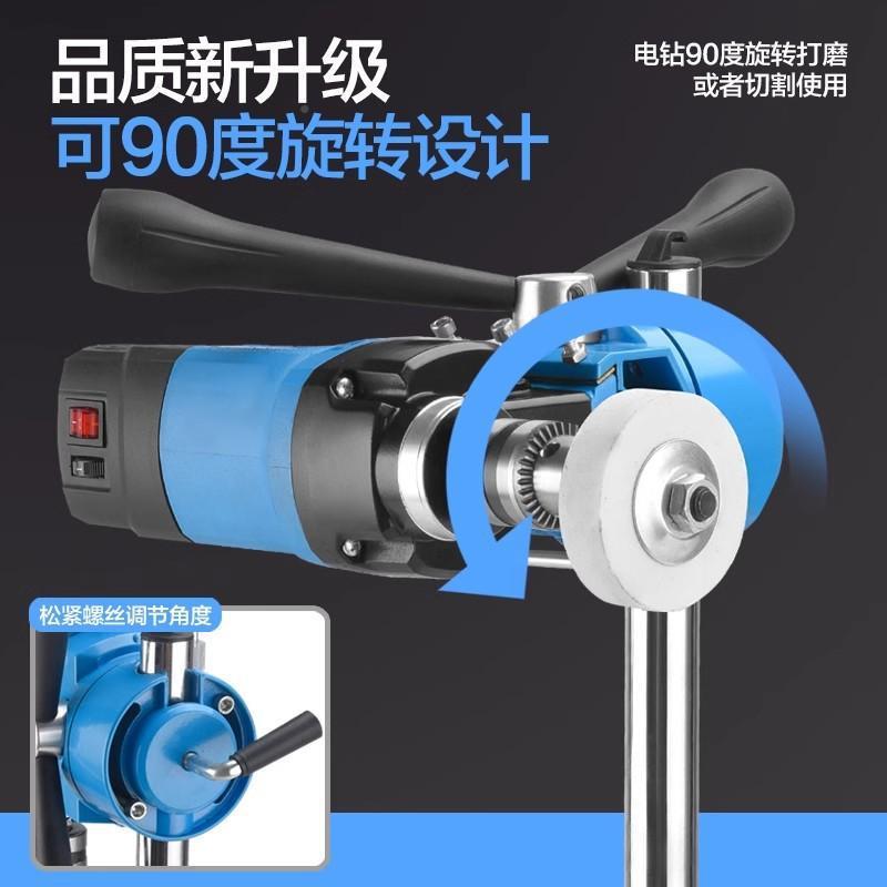 密台钻小型家用220V大功工作业精级多功能率857工台方榫钻孔机